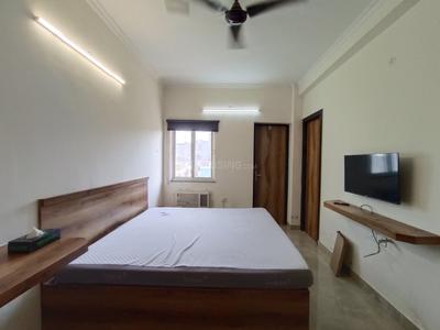Bedroom Image of 450 Sq.ft 1 RK Studio for rent in Vasant Kunj New Delhi for Rs. 24000
