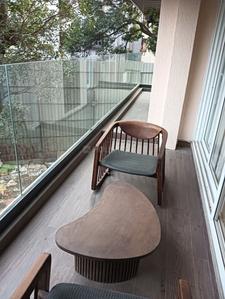 Balcony Image of 1200 Sq.ft 3 BHK Apartment / Flat for sale in Ruparel Panache, Santacruz West Mumbai for Rs. 50000000