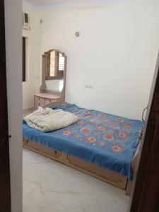 Bedroom Image of 1300 Sq.ft 4 BHK Builder Floor for rent in Dilshad Garden New Delhi for Rs. 36000