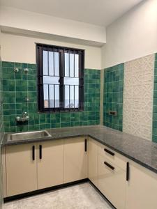 Kitchen Image of 350 Sq.ft 1 BHK Builder Floor for rent in Sector 17 Gurgaon for Rs. 25000