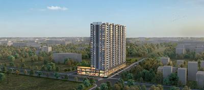 Image of 1409 Sq.ft 3 BHK Apartment / Flat for sale in VJ Palladio Kharadi Central Phase 2, Kharadi, Pune for Rs. 15000000