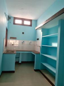 Kitchen Image of 700 Sq.ft 1 BHK Builder Floor for rent in Rainbow Nagar Puducherry for Rs. 10000