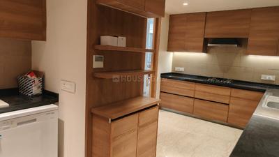 Kitchen Image of 2350 Sq.ft 3 BHK Apartment / Flat for rent in Ceebros One 74, Raja Annamalai Puram Chennai for Rs. 270000
