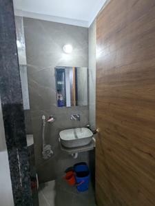 Bathroom Image of 550 Sq.ft 1.5 BHK Apartment / Flat for rent in Lal Gami Jade, Vashi Navi Mumbai for Rs. 50000
