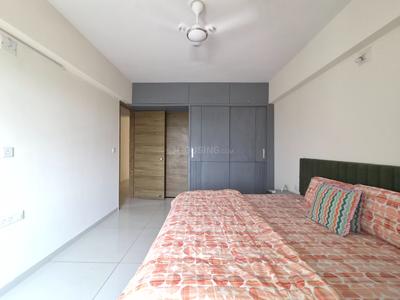 Bedroom Image of 2334 Sq.ft 3 BHK Apartment / Flat for rent in Shivalik Green View, Shantigram Ahmedabad for Rs. 70000
