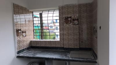 Kitchen Image of 450 Sq.ft 1 BHK Apartment / Flat for sale in Paschim Putiary Kolkata for Rs. 1700000