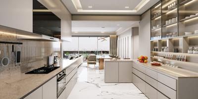 Kitchen Image of 3480 Sq.ft 4 BHK Apartment / Flat for sale in Thaltej Ahmedabad for Rs. 26100000