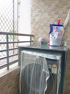 Living Room Image of 980 Sq.ft 2 BHK Apartment / Flat for rent in Riya Manbhari Ananya, Harinavi Kolkata for Rs. 20000