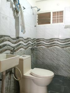 Common Bathroom Image of 930 Sq.ft 2 BHK Apartment / Flat for rent in SMR Vinay Estates, Horamavu Bengaluru for Rs. 30000