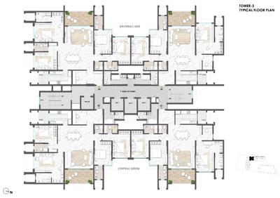 Image of 3000 Sq.ft 4 BHK Apartment / Flat for sale in Lodha Massimo, Baner, Pune for Rs. 53500000
