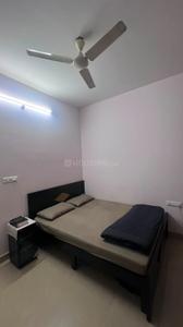 Bedroom Image of 700 Sq.ft 1 BHK Apartment / Flat for rent in Airavatam Serviced Apartments, Domlur Layout Bengaluru for Rs. 29000