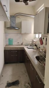 Kitchen Image of 880 Sq.ft 2 BHK Apartment / Flat for sale in N K Savitry Greens 2, Nabha Zirakpur for Rs. 4000000