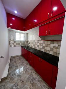 Kitchen Image of 900 Sq.ft 2 BHK Builder Floor for rent in Thanisandra Bengaluru for Rs. 20000