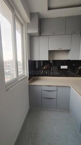 Kitchen Image of 950 Sq.ft 2 BHK Apartment / Flat for sale in Dholai Jaipur for Rs. 4551000