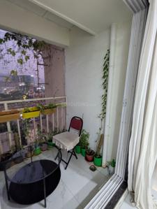 Balcony Image of 550 Sq.ft 1.5 BHK Apartment / Flat for rent in Lal Gami Jade, Vashi Navi Mumbai for Rs. 50000