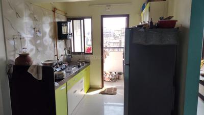 Kitchen Image of 1300 Sq.ft 2 BHK Apartment / Flat for sale in Neelkanthvarni Homes, Chandlodia Ahmedabad for Rs. 6000000
