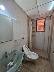 Bathroom Image of 719 Sq.ft 2 BHK Apartment / Flat for rent in Gemstar Symphony, Kandivali West Mumbai for Rs. 56000