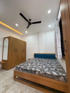 Bedroom Image of 950 Sq.ft 1 BHK Builder Floor for rent in Scheme 78 Indore for Rs. 19000