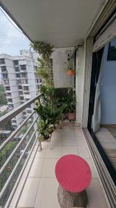 Balcony Image of 850 Sq.ft 2 BHK Apartment / Flat for rent in Navkar Paradise, Borivali West Mumbai for Rs. 72000