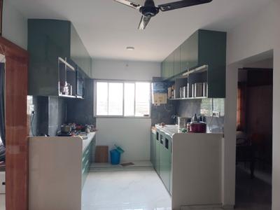 Kitchen Image of 1060 Sq.ft 3 BHK Apartment / Flat for rent in Vishwakarma Heights, Kanchanwadi Aurangabad for Rs. 40000