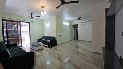 Living Room Image of 2555 Sq.ft 4 BHK Apartment / Flat for rent in Swagat Agacia, Sargasan Gandhinagar for Rs. 45000