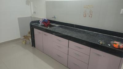 Kitchen Image of 650 Sq.ft 1 BHK Apartment / Flat for rent in Skylark Apartments RVR 7A At Riverview City, Loni Kalbhor Pune for Rs. 12000