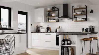 Kitchen Image of 1000 Sq.ft 2 BHK Apartment / Flat for sale in Ruparel Stardom, Malad West Mumbai for Rs. 22000000