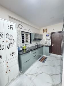 Kitchen Image of 1400 Sq.ft 2 BHK Apartment / Flat for rent in Madhapur Hyderabad for Rs. 45000