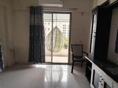 Living Room Image of 680 Sq.ft 1 BHK Apartment / Flat for rent in Swami Samruddhi, Undri Pune for Rs. 15000