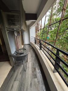 Balcony Image of 1150 Sq.ft 3 BHK Apartment / Flat for rent in Skyline Poseidon, Andheri West Mumbai for Rs. 130000