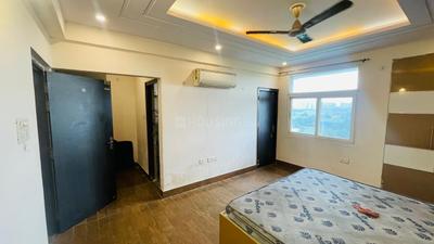 Bedroom Image of 2000 Sq.ft 3 BHK Apartment / Flat for rent in Arsha Sumangalam, Vrindavan Yojana Lucknow for Rs. 45000