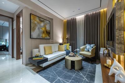 Hall Image of 698 Sq.ft 2 BHK Apartment / Flat for sale in Dosti Mezzo 22, Sion Mumbai for Rs. 26500000