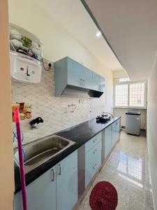 Kitchen Image of 800 Sq.ft 1 BHK Apartment / Flat for rent in Ejipura Bengaluru for Rs. 26000