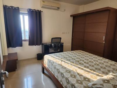 Bedroom Image of 2230 Sq.ft 3 BHK Apartment / Flat for rent in Bearys Lakeside Habitat, Sanjeevini Nagar Bengaluru for Rs. 200000
