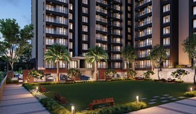 Image of 1230 Sq.ft 2 BHK Apartment / Flat for sale in Sahjanand Luxuria, Sima Nagar, Surat for Rs. 4600000