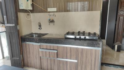 Kitchen Image of 550 Sq.ft 1 BHK Apartment / Flat for rent in Neumec Elegance, Lower Parel Mumbai for Rs. 70000