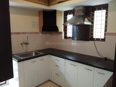 Kitchen Image of 1200 Sq.ft 2 BHK Independent House for rent in Jalahalli Bengaluru for Rs. 19000