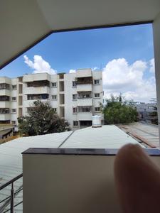 Balcony Image of 1200 Sq.ft 2 BHK Builder Floor for rent in Gunjur Palya Bengaluru for Rs. 28000