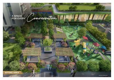 Image of 1077 Sq.ft 2 BHK Apartment / Flat for sale in Kohinoor Regalia Towers, Wakad, Pune for Rs. 11800000