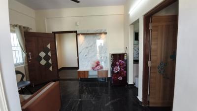 Living Room Image of 650 Sq.ft 1 BHK Builder Floor for rent in Mahadevapura Bengaluru for Rs. 27000
