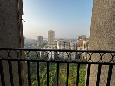 Balcony Image of 680 Sq.ft 1 BHK Apartment / Flat for rent in Om Swayambhu Siddhivinayak Balaji Annex, Thakurli Thane for Rs. 15000