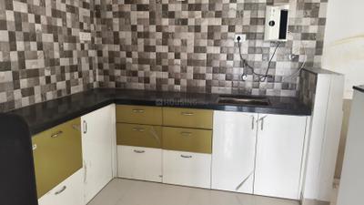 Kitchen Image of 1200 Sq.ft 3 BHK Apartment / Flat for sale in Goel Ganga Hill Shire Ph I, Wagholi Pune for Rs. 7500000