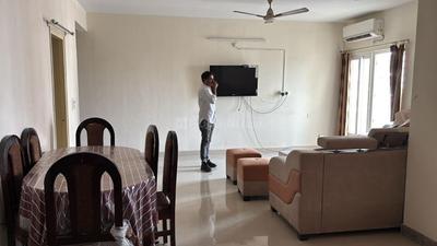 Hall Image of 2100 Sq.ft 3.5 BHK Apartment / Flat for rent in Sushant Golf City Lucknow for Rs. 30000