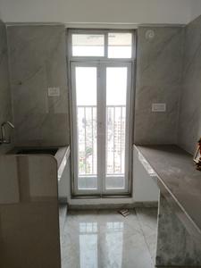 Kitchen Image of 450 Sq.ft 1 BHK Apartment / Flat for rent in Shraddha Classic, Bhandup West Mumbai for Rs. 27000