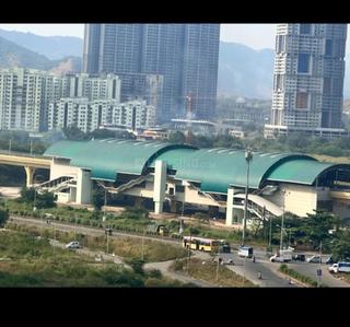 Balcony Image of 1200 Sq.ft 2 BHK Apartment / Flat for sale in Niharika Absolute, Kharghar Navi Mumbai for Rs. 12500000