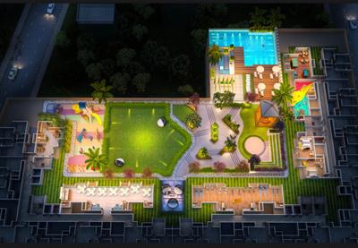 Image of 1260 Sq.ft 2 BHK Apartment / Flat for sale in Nerul, Navi Mumbai for Rs. 22500000