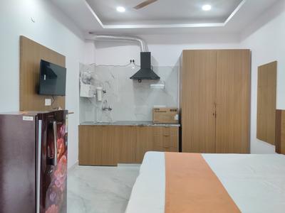 Bedroom Image of 580 Sq.ft 1 RK Builder Floor for rent in Sector 30 Gurgaon for Rs. 21000