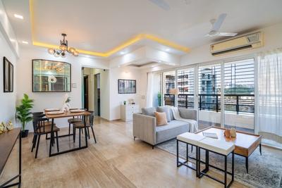 Living Room Image of 1322 Sq.ft 3 BHK Apartment / Flat for sale in Srishti Synchronicity, Powai Mumbai for Rs. 33500000