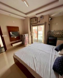 Bedroom Image of 800 Sq.ft 1 RK Builder Floor for rent in Sector 17 Gurgaon for Rs. 19000