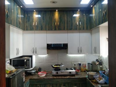 Kitchen Image of 1245 Sq.ft 3 BHK Apartment / Flat for sale in Ajnara Le Garden Phase 1 Tower D To G, Noida Extension Greater Noida for Rs. 9500000